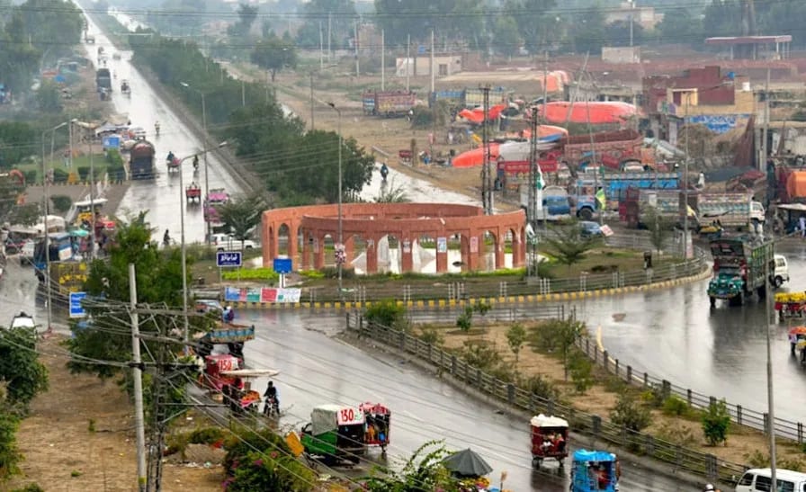 Kasur City view